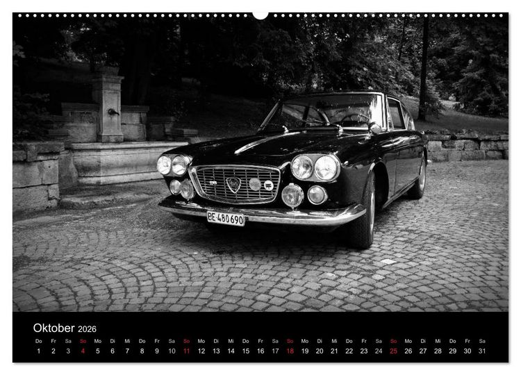 Produktbild: Lancia Flavia (Wandkalender 2026 DIN A2 quer), CALVENDO Monatskalender