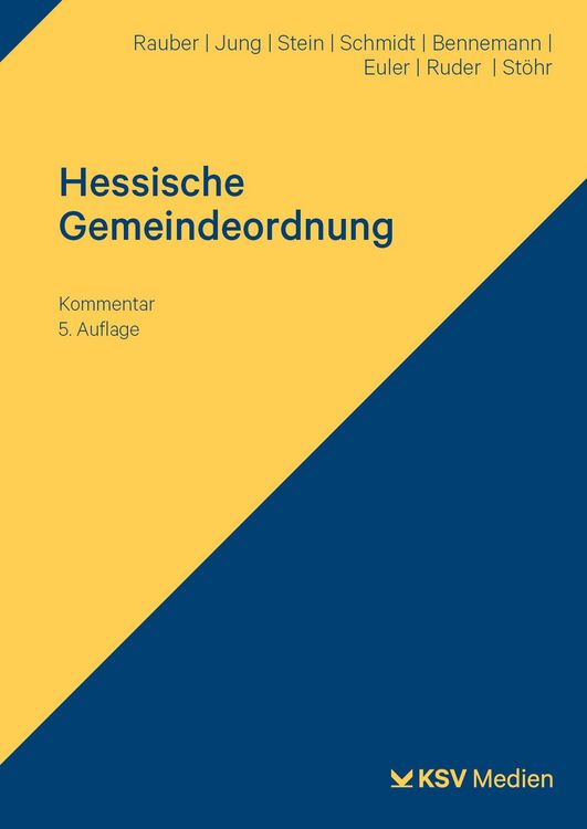 Produktbild: Hessische Gemeindeordnung (HGO)