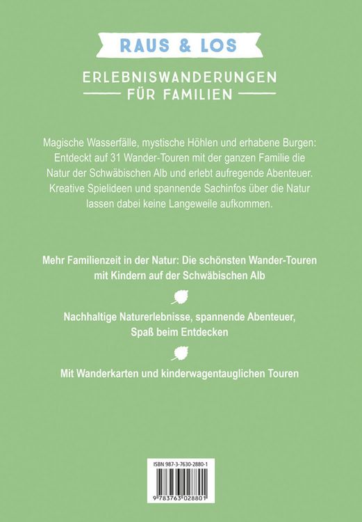 Produktbild: Erlebniswanderungen f&uuml;r Familien Schw&auml;bische Alb