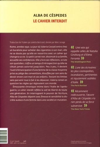 Produktbild: Le cahier interdit