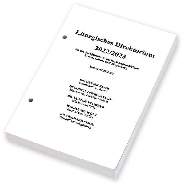 Produktbild: Liturgisches Direktorium 2023