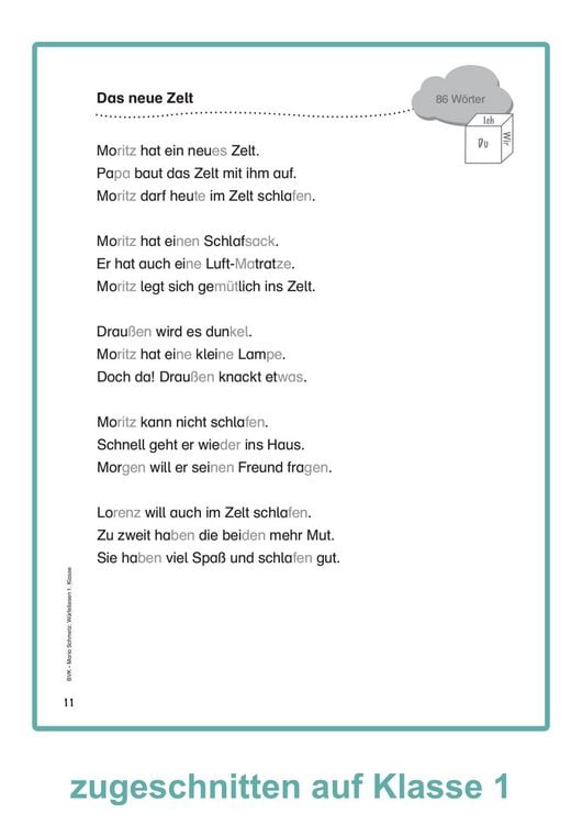 Produktbild: W&uuml;rfellesen - 1. Klasse