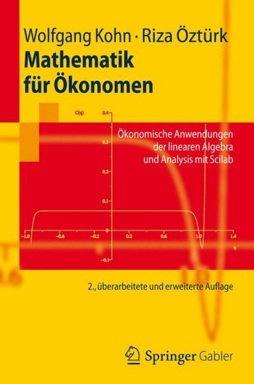 Produktbild: Kohn, W: Mathematik f&uuml;r &Ouml;konomen