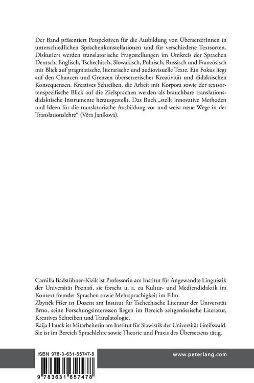 Produktbild: &Uuml;bersetzung als Kulturvermittlung