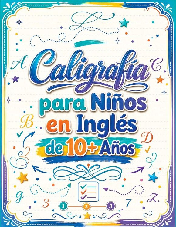 Produktbild: Caligraf&iacute;a para Ni&ntilde;os en Ingl&eacute;s de 10 A&ntilde;os