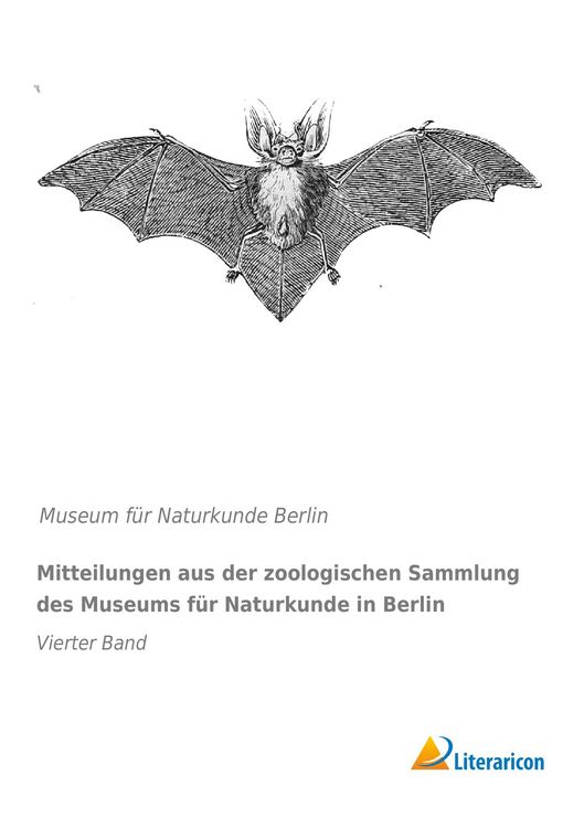 Produktbild: Mitteilungen aus der zoologischen Sammlung des Museums f&uuml;r Naturkunde in Berlin