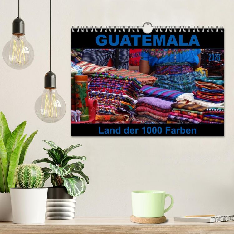 Produktbild: Guatemala - Land der 1000 Farben (Wandkalender 2026 DIN A4 quer), CALVENDO Monatskalender