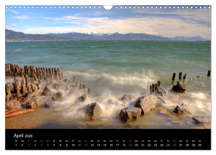 Produktbild: Bodensee (Wandkalender 2026 DIN A3 quer), CALVENDO Monatskalender