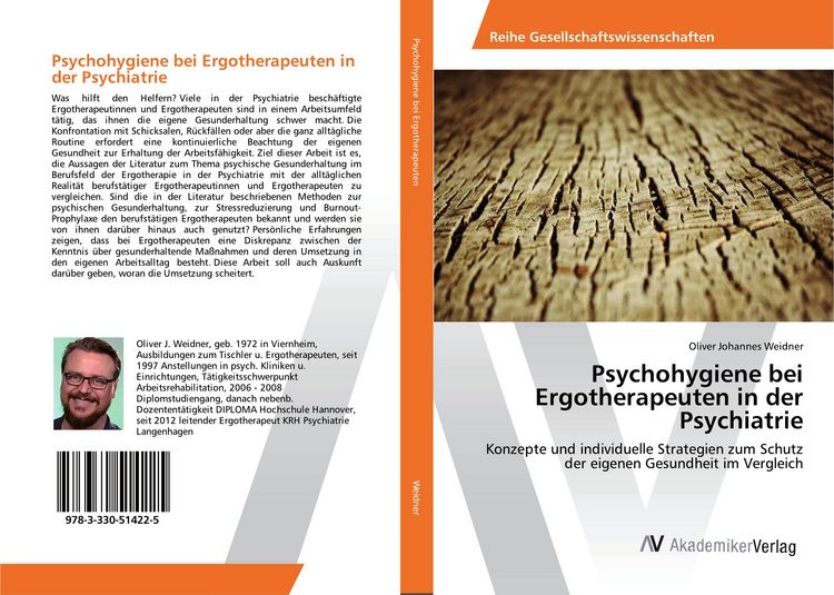 Produktbild: Psychohygiene bei Ergotherapeuten in der Psychiatrie