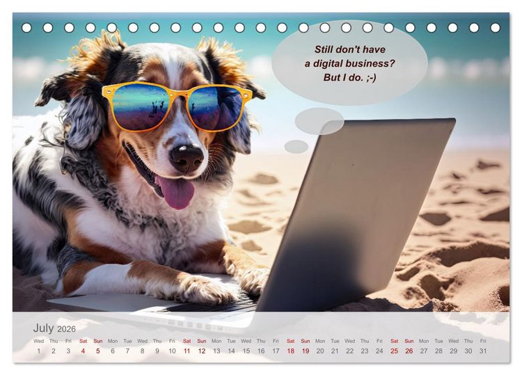 Produktbild: You really think you are an IT expert (Desk Calendar 2026 DIN A5 landscape), CALVENDO 12 Month DeskCalendar