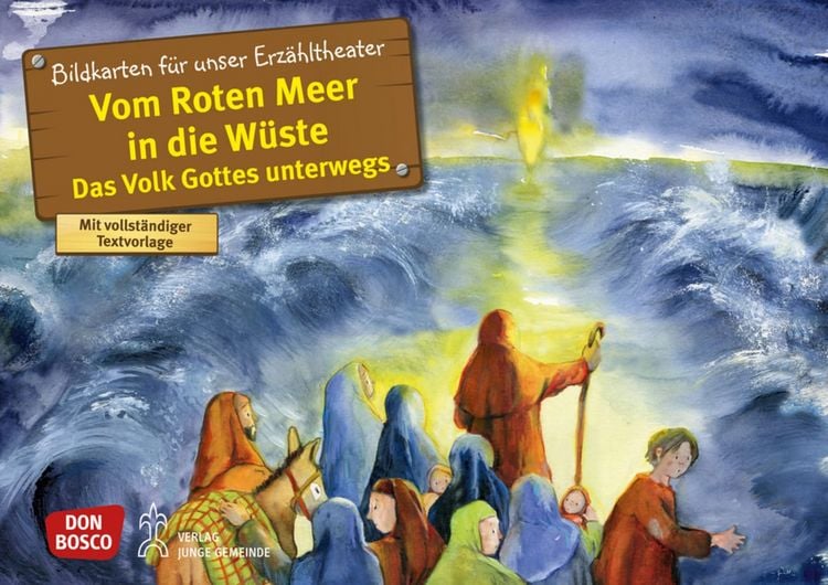 Bild vom Artikel Vom Roten Meer in die Wüste. Exodus Teil 2. Kamishibai Bildkartenset. vom Autor Klaus-Uwe Nommensen
