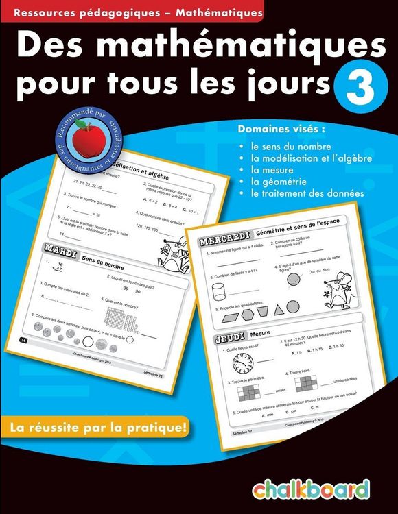 Produktbild: Des Mathematiques Pour Tous Les Jours 3