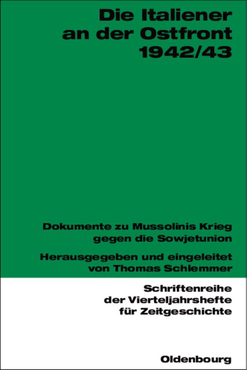 Produktbild: Die Italiener an der Ostfront 1942/43