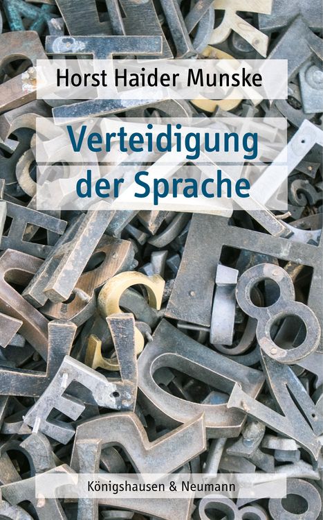 Produktbild: Verteidigung der Sprache