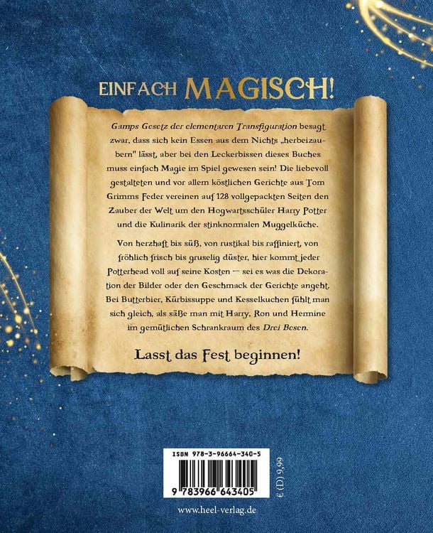 Produktbild: Das kleine Koch- und Backbuch f&uuml;r Potterheads - Das inoffizielle Harry Potter Koch- und Backbuch