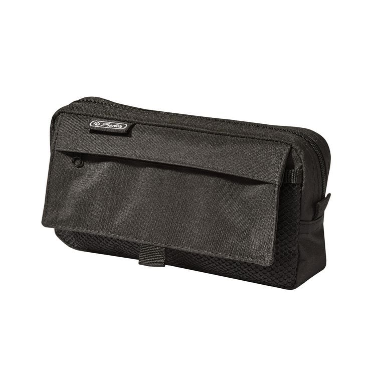 Produktbild: Herlitz Federm&auml;ppchen Etui mit 2 Aussentaschen schwarz