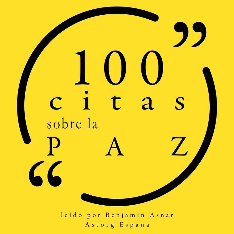 Produktbild: 100 citas sobre la paz