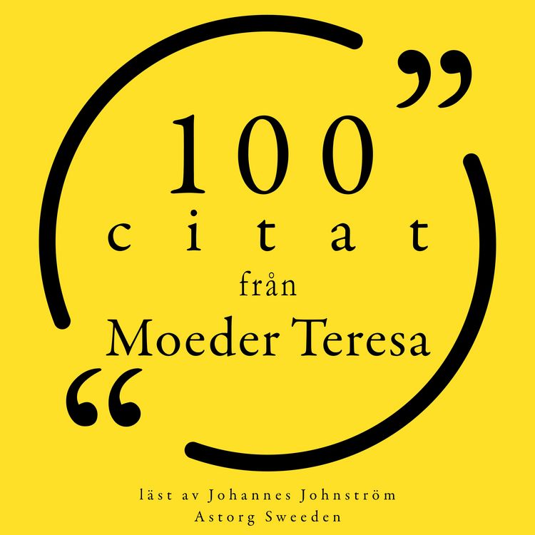Produktbild: 100 citat fr&aring;n Moeder Teresa