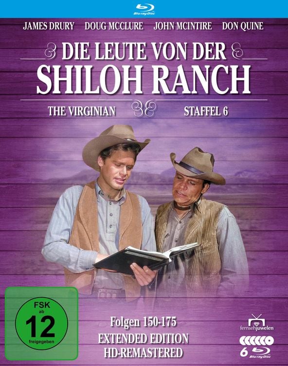 Bild vom Artikel Die Leute von der Shiloh Ranch - Staffel 6 (HD-Remastered) (Fernsehjuwelen) [6 BRs] vom Autor James Drury