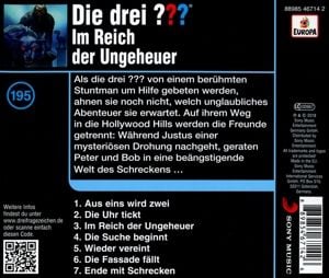 Produktbild: Die drei ??? (195): Im Reich der Ungeheuer