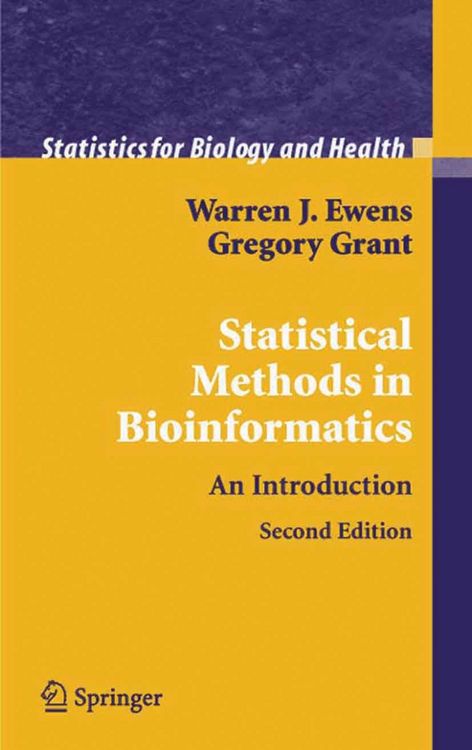 Produktbild: Statistical Methods in Bioinformatics