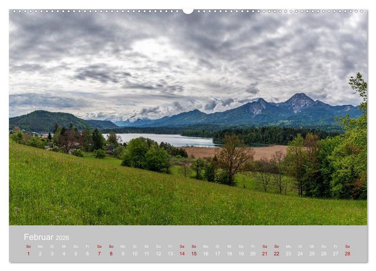 Produktbild: Die Julischen Alpen (hochwertiger Premium Wandkalender 2026 DIN A2 quer), Kunstdruck in Hochglanz