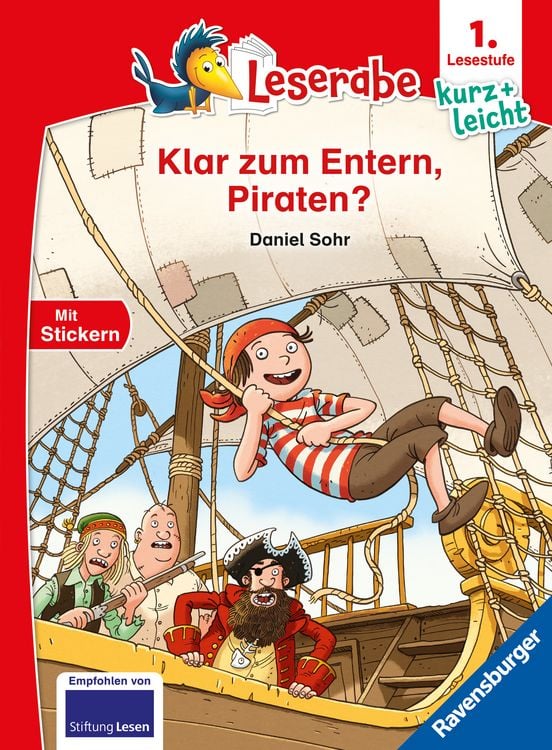 Produktbild: Leserabe 1. Lesestufe Kurz und leicht - Klar zum Entern, Piraten?