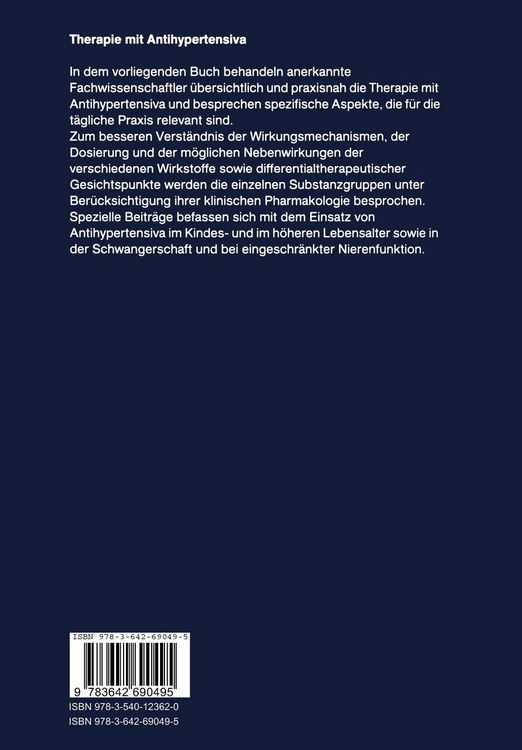 Produktbild: Therapie mit Antihypertensiva