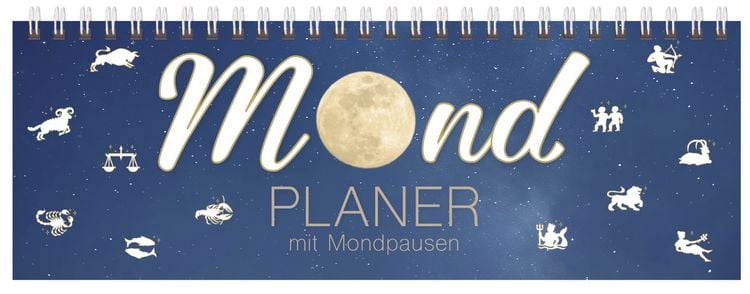 Produktbild: Tischquerkalender Mond 2027