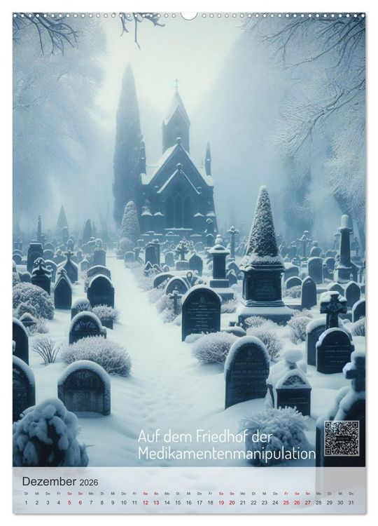 Produktbild: True Crime - Schatten der Vergangenheit (Wandkalender 2026 DIN A2 hoch), CALVENDO Monatskalender