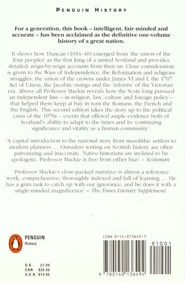 Produktbild: A History of Scotland