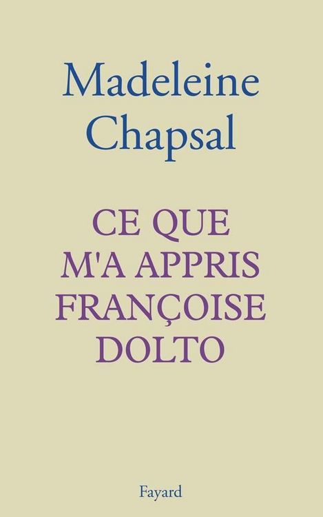 Produktbild: Ce que m'a appris Fran&ccedil;oise Dolto