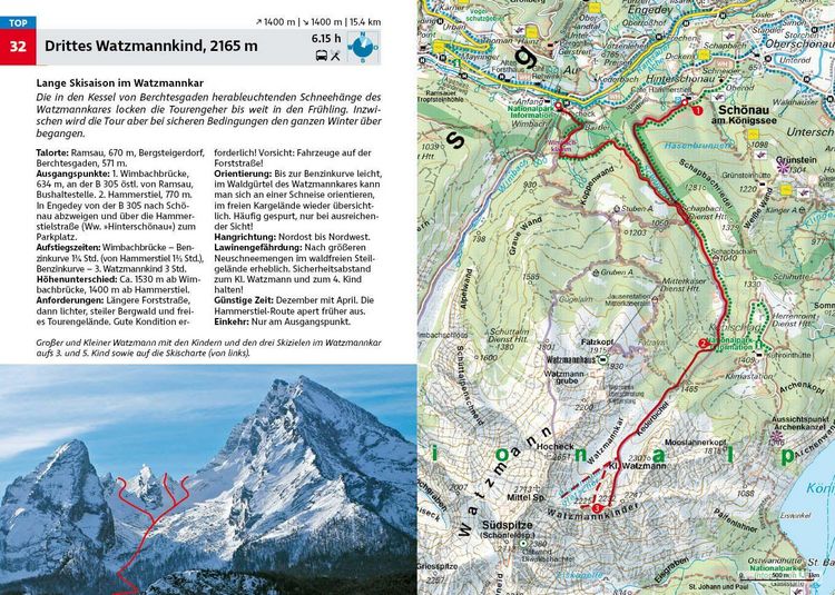 Produktbild: Berchtesgadener und Chiemgauer Alpen Skitourenf&uuml;hrer