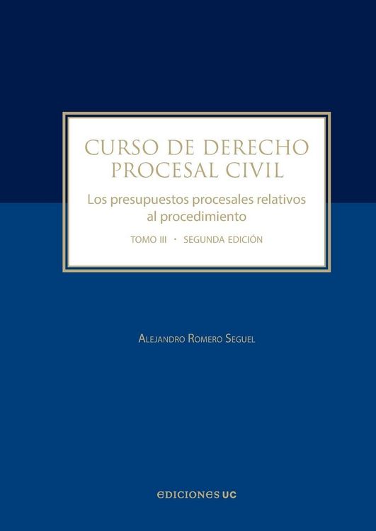 Produktbild: Curso de derecho procesal civil