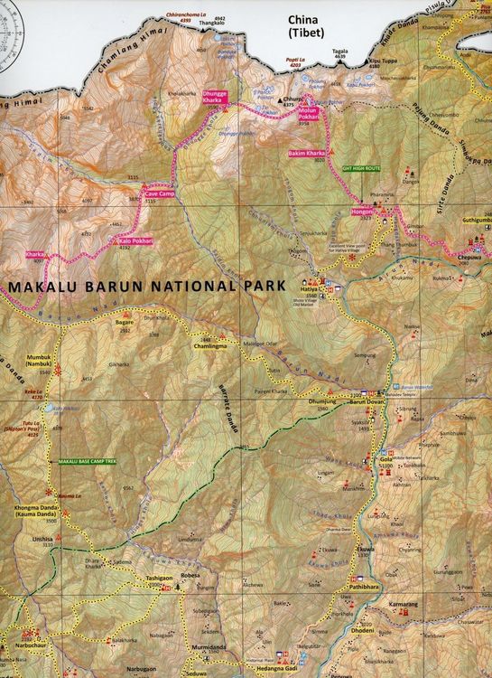 Produktbild: Makalu Region 1:100 000 NP102