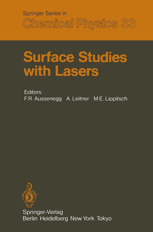 Produktbild: Surface Studies with Lasers