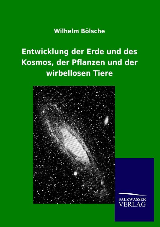 Produktbild: Entwicklung der Erde und des Kosmos, der Pflanzen und der wirbellosen Tiere