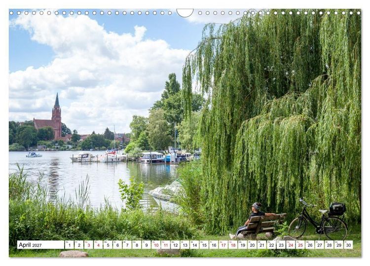 Produktbild: Radland Deutschland - Mecklenburgische Seenplatte (Wandkalender 2027 DIN A3 quer), CALVENDO Monatskalender