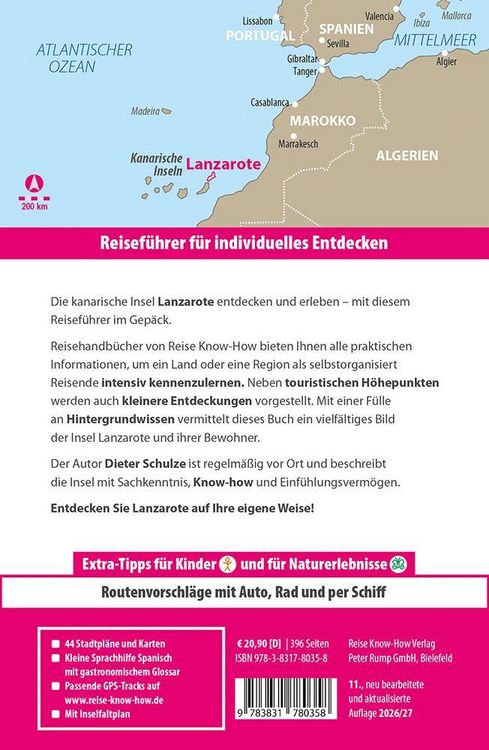 Produktbild: Reise Know-How Reisef&uuml;hrer Lanzarote