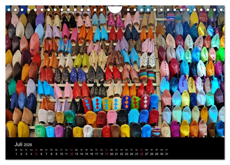 Produktbild: Farben des Orients (Wandkalender 2026 DIN A4 quer), CALVENDO Monatskalender