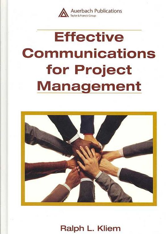 Produktbild: Kliem, R: Effective Communications for Project Management