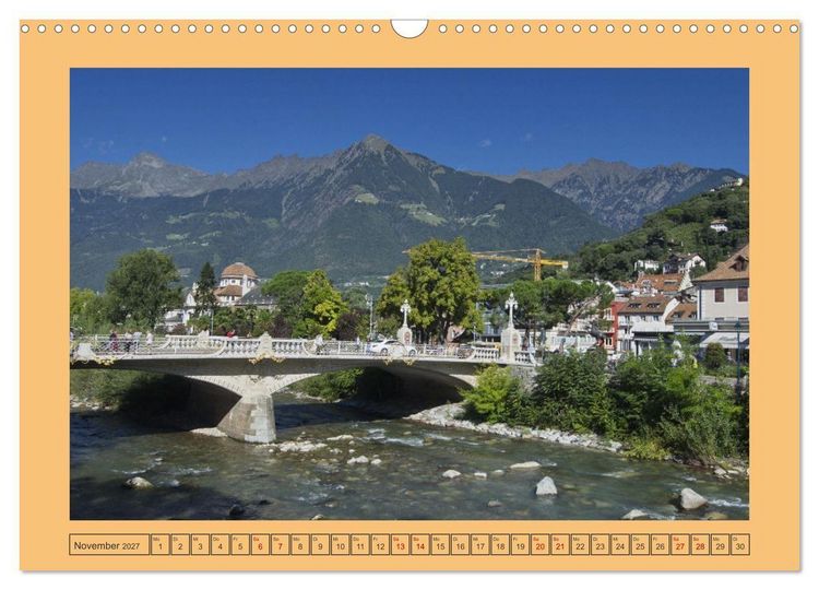 Produktbild: Eine Reise nach S&uuml;dtirol - Es ist immer eine Reise wert (Wandkalender 2027 DIN A3 quer), CALVENDO Monatskalender