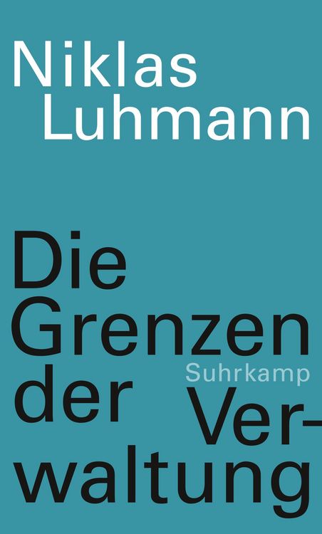 Produktbild: Die Grenzen der Verwaltung