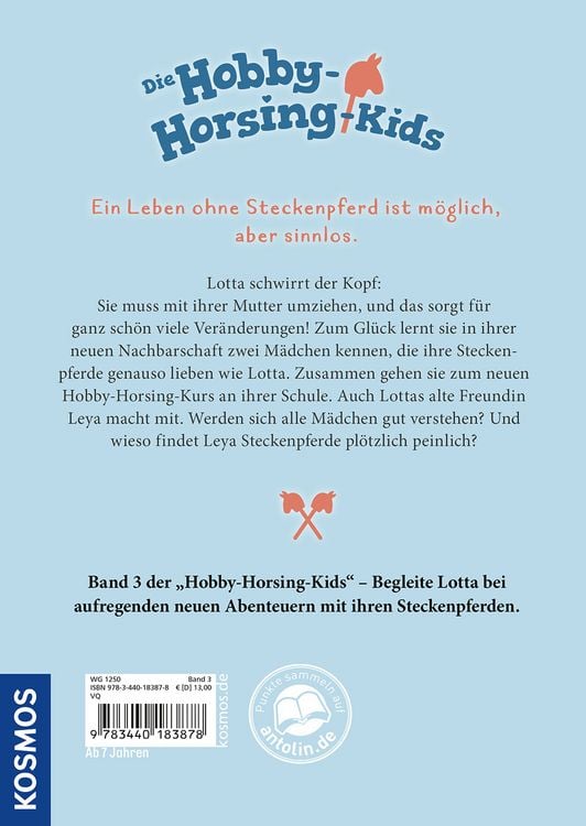 Produktbild: Die Hobby-Horsing-Kids, 3, Umzug, Freundinnen und andere &Uuml;berraschungen