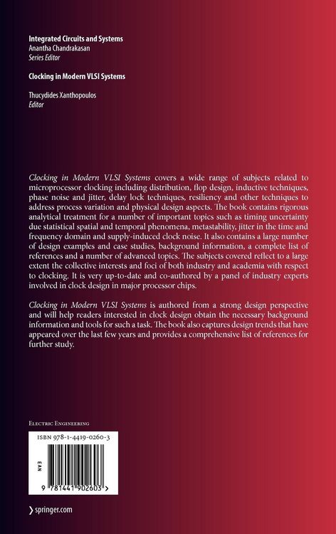 Produktbild: Clocking in Modern VLSI Systems