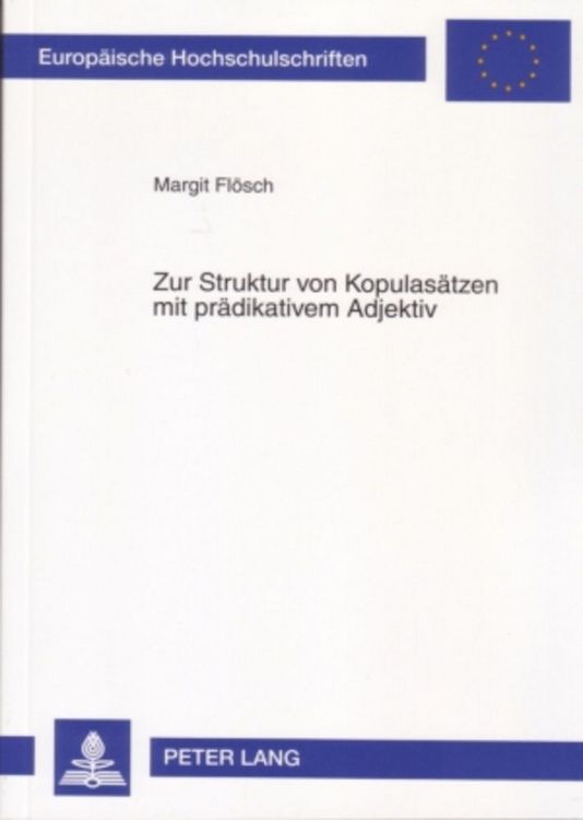 Produktbild: Zur Struktur von Kopulas&auml;tzen mit pr&auml;dikativem Adjektiv