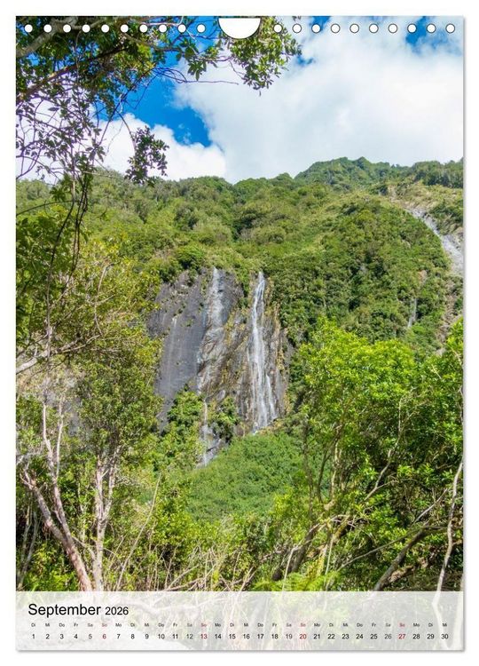 Produktbild: Neuseeland und die Cook Islands - Inseltr&auml;ume und Bergwelten (Wandkalender 2026 DIN A4 hoch), CALVENDO Monatskalender