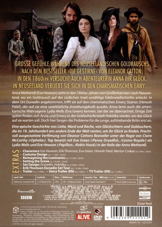 Produktbild: The Luminaries (Miniserie in 6 Teilen) [2 DVDs]