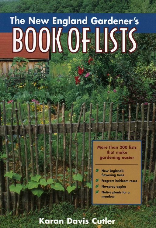 Produktbild: The New England Gardener's Book of Lists