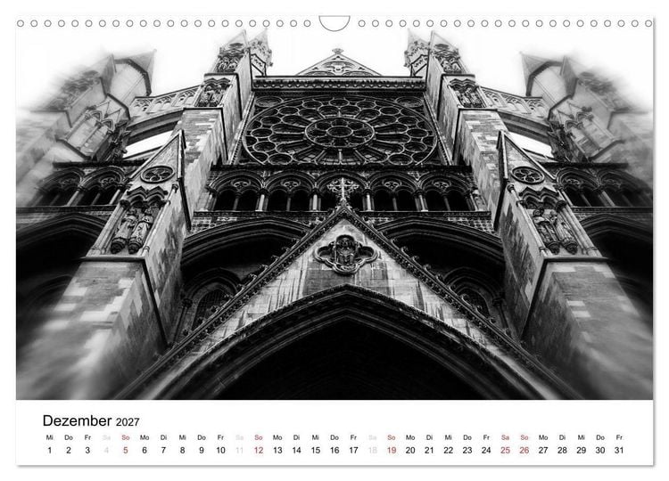 Produktbild: London (Wandkalender 2027 DIN A3 quer), CALVENDO Monatskalender